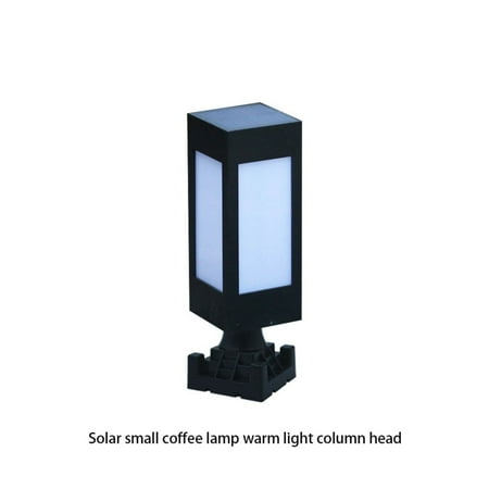 

Alextreme Solar Pillar Light Garden Light Outdoor Wall Door Pillar Lamp for Walking Security Road Path(Warm Light Pillar)