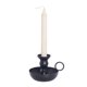 thumbnail image 3 of Candelabros NQ cónicos negros retro para dormitorio juego de 2, 3 of 5