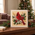 thumbnail image 3 of Christmas Pearl Diamond Art Kits for Adults, DIY Christmas Pearl Art Kits Frameless 7.87x7.87inch for Home Wall Decor, 3 of 3