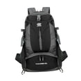 thumbnail image 2 of Mochila de senderismo Mochila de viaje Correa ajustable Mochila de viaje multiusos Mochila de camping para mochileros Deportes al aire libre Negro, 2 of 9
