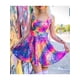 thumbnail image 5 of Txlixc Medias de mujer Vestido de club sin mangas Lentejuelas de cuello cuadrado / Arco iris / En forma de corazón / Vestido SIRENE Txlixc  moda, 5 of 9