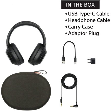 Sony WH-1000XM4 Noise Canceling Headphones w/ Mic and Alexa Voice