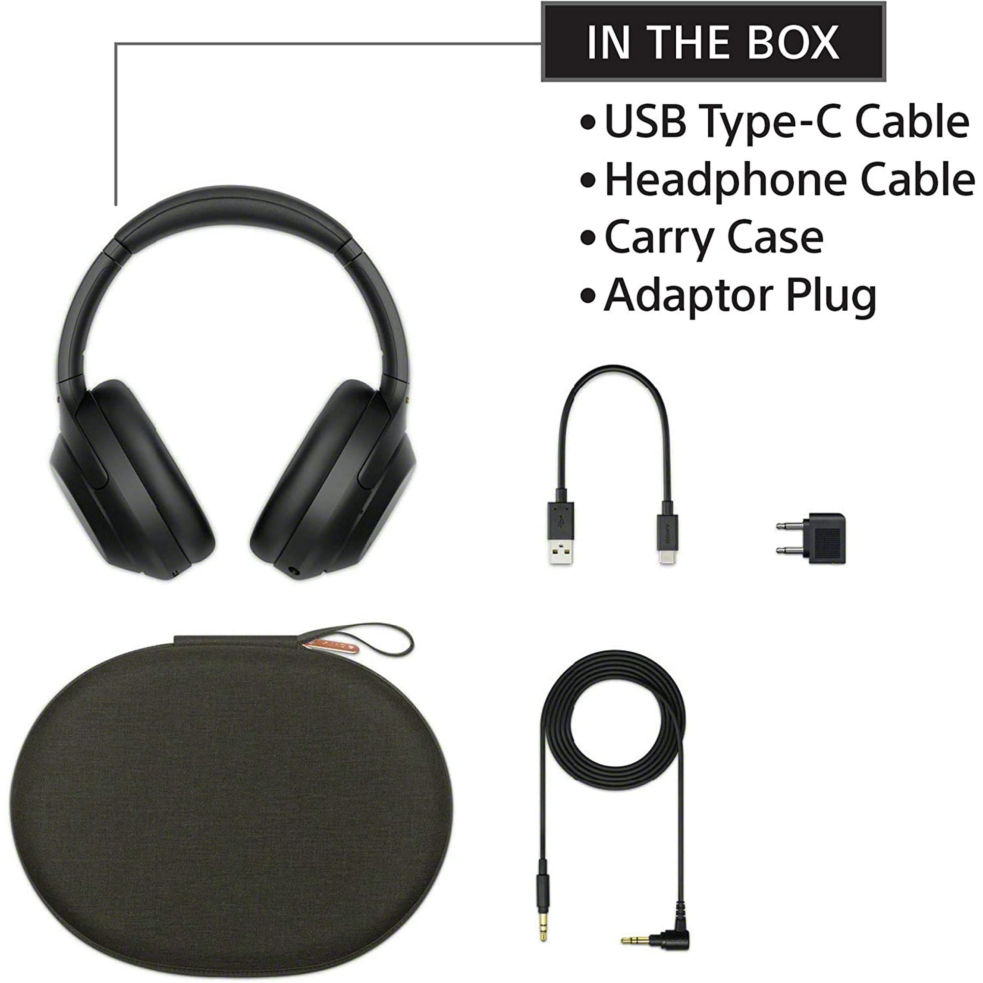 Sony WH-1000XM4 Noise Canceling Headphones w/ Mic and Alexa