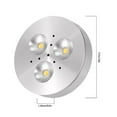 thumbnail image 3 of LEDGLE 3W LED Non-dimmable Under Cabinet Lights Warm White, 3 of 6