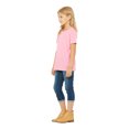 thumbnail image 3 of BELLA+CANVAS Youth Unisex Short Sleeve Crew T-Shirt for Crafting, Pink, X-Large, 1-Pack, 3 of 10