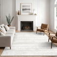 thumbnail image 5 of 5x7 Washable Area Rug Non-Slip Low Profile Soft Boho Distressed Rug for Living Room, Bedroom, Dining Room, Office, Beige, 5 of 13
