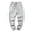 Grey, variant on Zylarhe Casual Pants for Men Mens Solid Sports Leisure Trousers Fitness Loose Running Training Leg Guard Pants Trousers Ninth Pants 10 Star