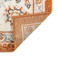 thumbnail image 7 of Unique Loom Charlotte Collection Area Rug - Carmel (3' 1" x 13' 1" Runner Rust Red/Beige), 7 of 7