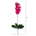 thumbnail image 4 of Nearly Natural Orchid Artificial Floral Stem Sprays - 35" - Set of 3 - Pink, 4 of 6
