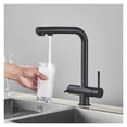 thumbnail image 4 of Waterfilter Kitchen Faucet, Dual Handles Deck Mounted Pull Out Mixer Tap, 360 Degree Rotation Water Purification Crane ,Versatile Features, 4 of 7