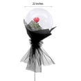 thumbnail image 5 of GROFRY 1 Set LED Glowing Balloon Nice-looking Decorative Attractive Rose Glowing Balloon Luminous Bouquet Decor for Party, 5 of 7
