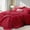 Red-Full, variant on Full Black Bed-in-a-Bag 7-Piece Soft All-Season Bedding Set