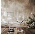 thumbnail image 4 of C&M Personal Gifts His and Hers 23 oz Beer Glass and 19 oz Wine Glass Set of 2 -Weddings- Anniversaries - Engagements - Couple Gift, 4 of 6
