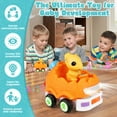 thumbnail image 6 of Huge Wave Mini Remote Control Car for Toddlers, Race RC Cars Toys with 5 Dinosaur Dolls, Kids Sensory Toys with Lights & Musics, Christmas Gift for Boys & Girls 2-6 Years Old, 6 of 7
