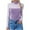 Purple, variant on Women's Tops Sexy Mock Turtle Neck Long Sleeve Tops Sheer Mesh Ruched Trendy Going Out Shirts Blouse Red L(L)
