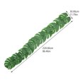 thumbnail image 2 of unbranded Mantel Decorativo Verde De Seda Con Hojas Para Fiestas Y De, 2 of 5