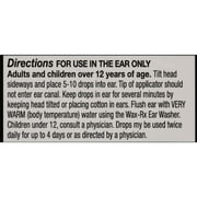 Wax-Rx Ear Wax Removal Aid Drops