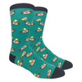 thumbnail image 1 of Hot Dogs and Mustard Socks (Adult Large - Men's Shoe Sizes 8-12), 1 of 3