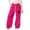 1Hot Pink242, variant on XAOFW Kids Pants Girls Star Print Wide Leg Joggers Lightweight Straight Leg Athletic Pockets Long Comfortable Stylish Holiday Vacation Slacks