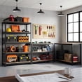 thumbnail image 7 of TrumanPick 5 Tier Garage Shelving Unit Heavy Duty 1400LBS Storage Shelves Adjustable Shelf Rack for Garage Pantry Closet 32"W x 16"D x 63"H, 7 of 7