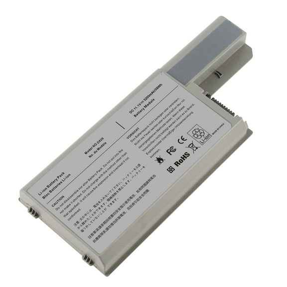 Battery for Dell Latitude D820 D830 D531 M4300 M65 312-0393 DF192 312-0394 0MM160 310-9122 310-9123 YD623 YD624 YD626 451-10327 451-10410 FF231 FF232 MM165 451-10411