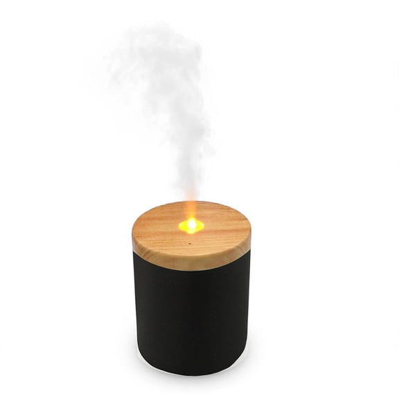 Candyl Classic Ceramic Candlelight Essential Oil Diffuser Black