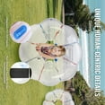 thumbnail image 4 of KFFKFF Inflatable Bumper Balls 2-Pack 4FT/1.2M PVC Sumo Zorb Balls for Kid & Teen, 4 of 9