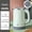 Green, variant on 0.8L Small Portable Travel Electric Kettle,Stainless Steel Double Layer Hidden Cord Storage Auto Shut Off Camping Boiler
