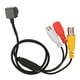 thumbnail image 3 of Mini cámara de seguridad impermeable con visión nocturna, gran angular de 170 °, formato NTSC, cámara de vigilancia AV con cable y micrófono para CCTV, 3 of 10