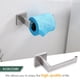 thumbnail image 4 of Juego de Accesorios de baño toallero Soporte para Papel higiénico 2 Ganchos para Bata Acero Inoxidable Montaje en Pared Acero Cepillado, 4 of 9