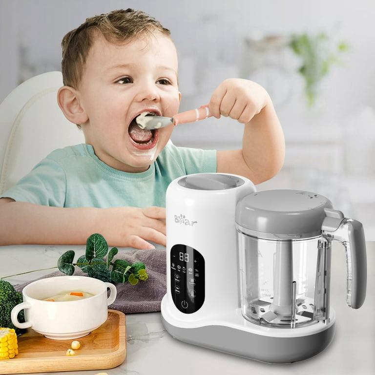 BEAR 2023 Baby Food Maker, One Step Baby Food Processor Steamer Puree  Blender, Auto Cooking & Grinding, Baby Food Puree Maker with Self Cleans