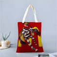 thumbnail image 2 of Hamburglar Bolso de tela con estampado de lienzo para mujer, bolsa de compras reutilizable y estética, con cremallera interior, regalo para mujer,40*45cm., 2 of 6
