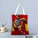 thumbnail image 2 of Hamburglar Bolso de tela con estampado de lienzo para mujer, bolsa de compras reutilizable y estética, con cremallera interior, regalo para mujer,40*45cm., 2 of 6