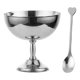 thumbnail image 1 of Tazón de helado con base alta, tazón para trifle, portátil para yogur, taza de postre para graduaciones, fiestas de bienvenida para niños, karaoke, 300 ml, 1 of 8