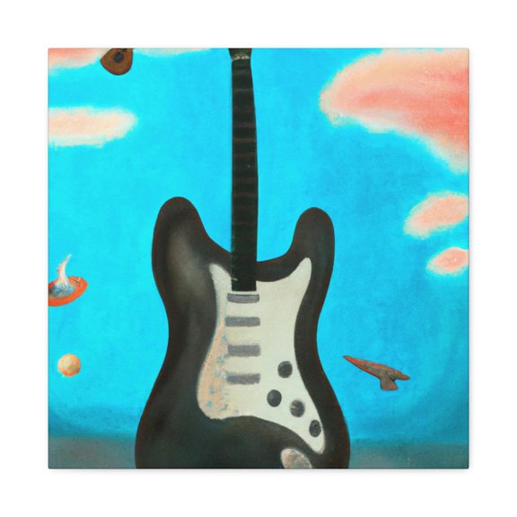 Fender in Minimalism - Canvas
