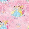 Creative Cuts Cotton 44" Wide Disney Princess Pink Fabric, 2 Yd.