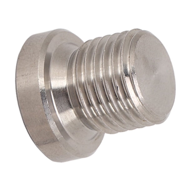 Adaptador de sensor de oxígeno automotriz, accesorios de metal para coche, electrogalvanizado M12x1.25 de alta resistencia Jadeshay A
