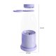 thumbnail image 2 of Exprimidor de vaso eléctrico Mezcladores de frutas a prueba de fugas para cocina casera (420ML) Púrpura, 2 of 8
