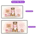 thumbnail image 5 of Happy Mother's Day Australian Shepherd Love Dog Mom Heart Flower Desk Mat Full Keyboard Mouse Pad Aussie Dog Lover Gifts Large Mousepad - 12004, 5 of 5