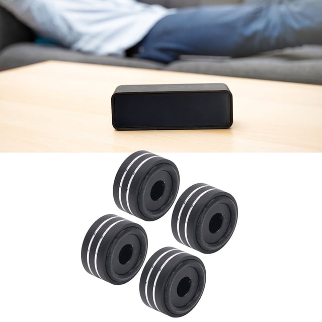 Pies de Aislamiento de Equuos de Audio, Amortiguadores de altavoces 4pcs Buena de Sonido Sin Deslizamiento para Amplificadores