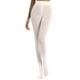 thumbnail image 3 of Leggings de baile blancos de punto sin costuras para mujer, de color liso y talla grande, sin amoníaco, 40D, coloridos, 3 of 6