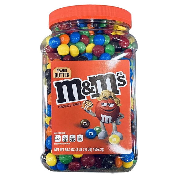 MandMS Peanut Butter Chocolate Candy (55 Ounce)