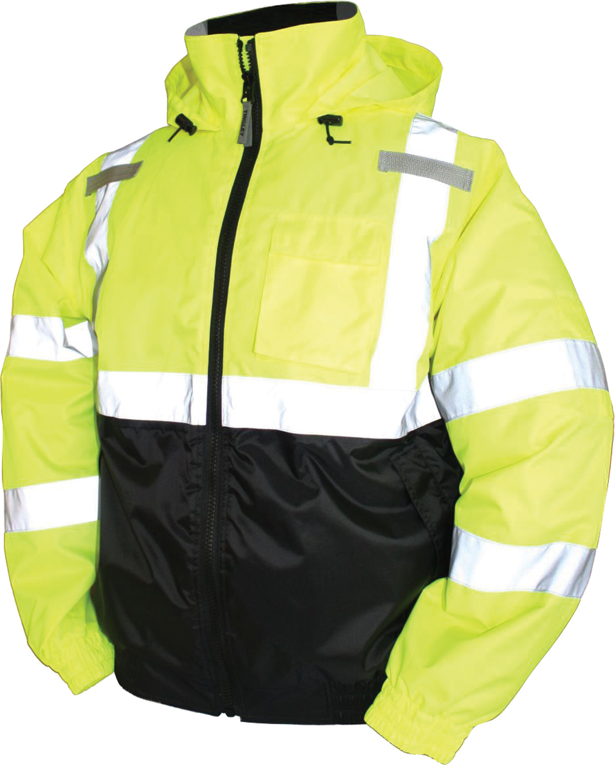 Tingley Rubber Corp.-Bomber Ii High Visibility Waterproof Jacket- Lime Green 2 Extra Large - image 4 of 4