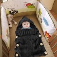 Newborn Baby Wrap Swaddle Blanket Knit Sleeping Bag Receiving Blankets