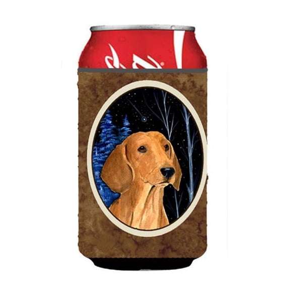Starry Night Dachshund Can Or bottle sleeve Hugger
