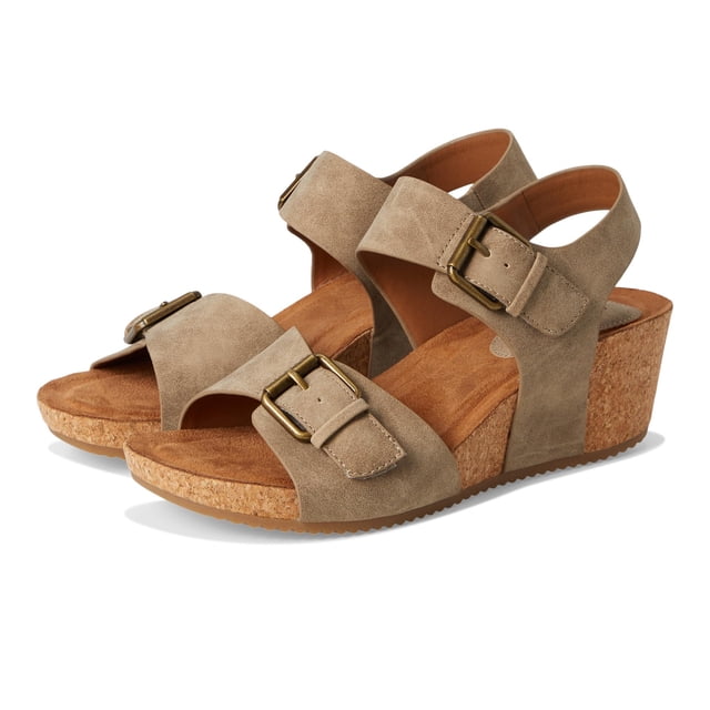 Sandalia Emylee para Mujer Eurosoft Piedra Taupe Talla 8.5 Mediana