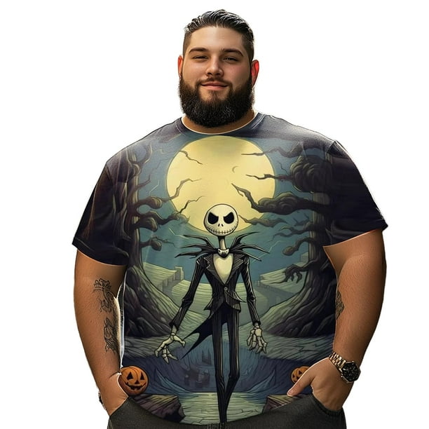 playera grande y alto para hombre big and tall men t shirt camisas playeras manga corta 3XL 3DTS10057