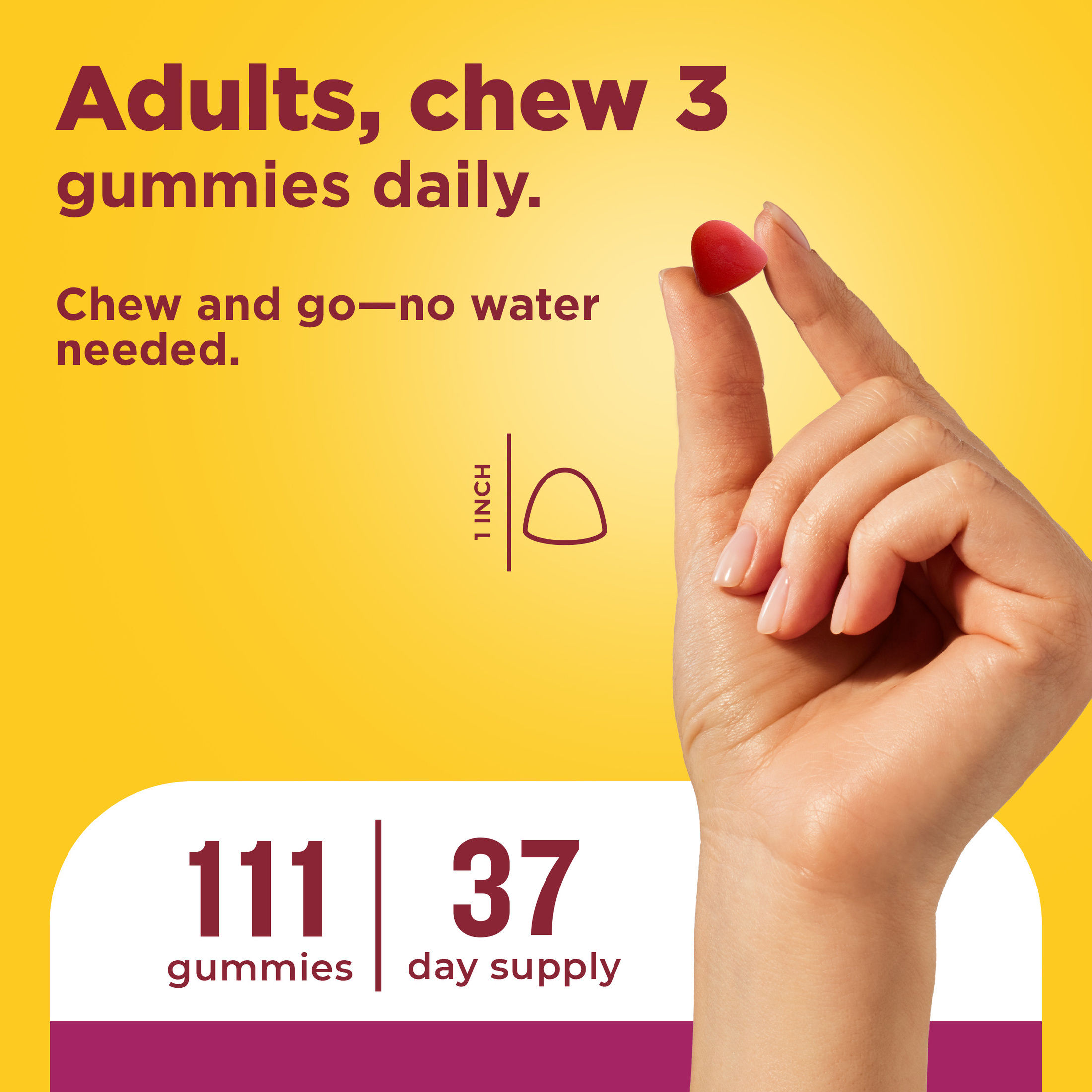 Nature Made Advanced Multivitamin Gummies 50+ for Women photo 8