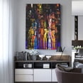 thumbnail image 3 of Lsque Five Nights At Freddy'S Pattern Canvas Wall Art – 30x40in Decorative Picture, Contemporary Canvas Print for Home & Office（Vertical）, 3 of 8