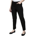 thumbnail image 3 of Alfred Dunner Women's Slimming Allure Stretch Short Length Pants, 3 of 4